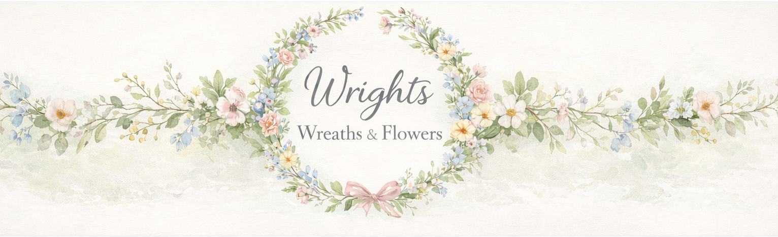 Wrights Wreaths & Flowers banner